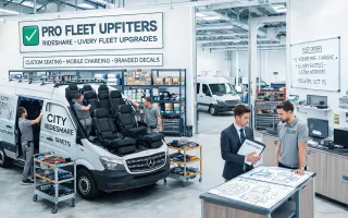 Rideshare and livery fleet upfitters